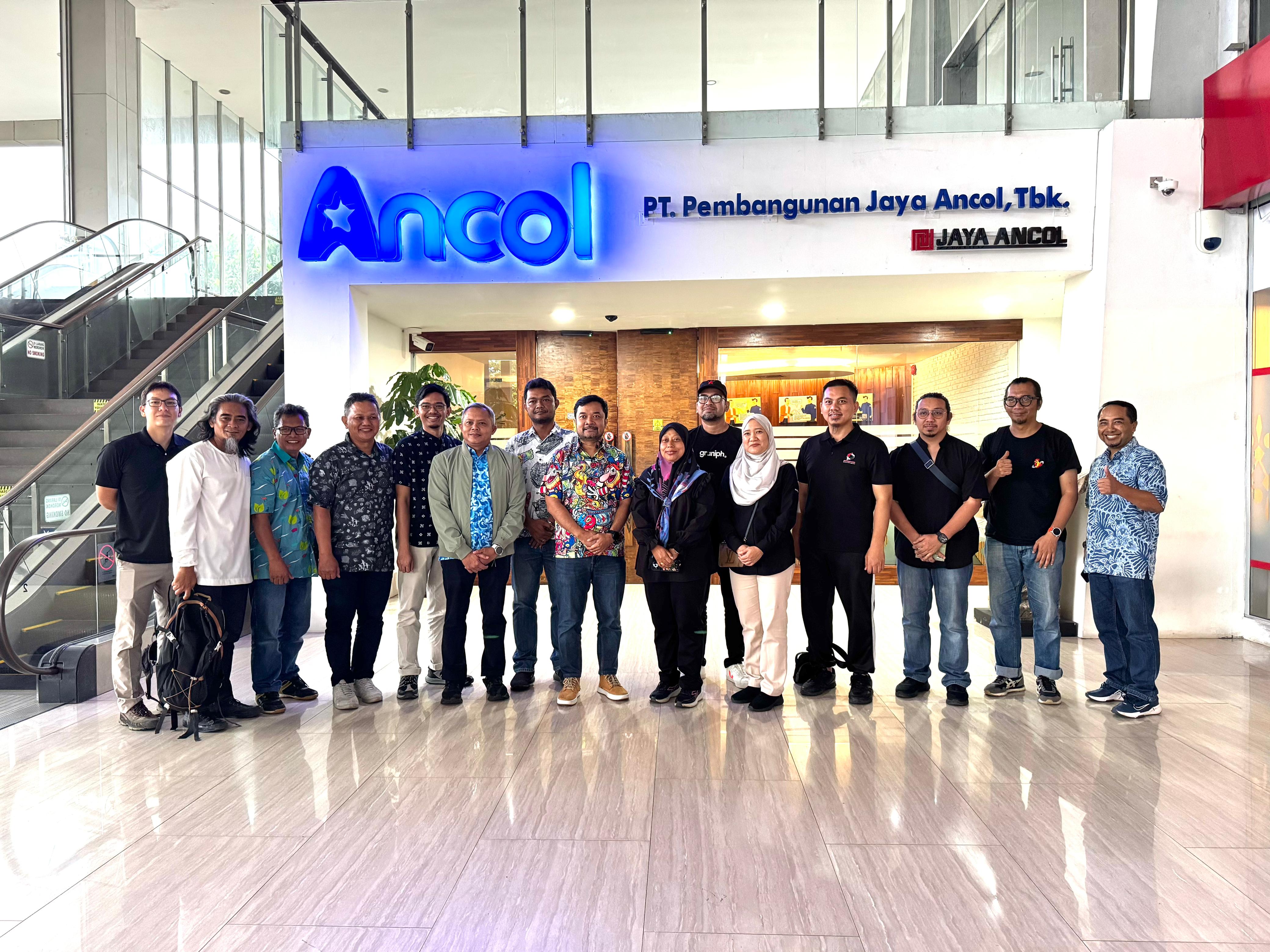 Ancol menerima kunjungan kehormatan dari Delegation of the National Landscape Department, Minstry of Housing and Local Government of Malaysia